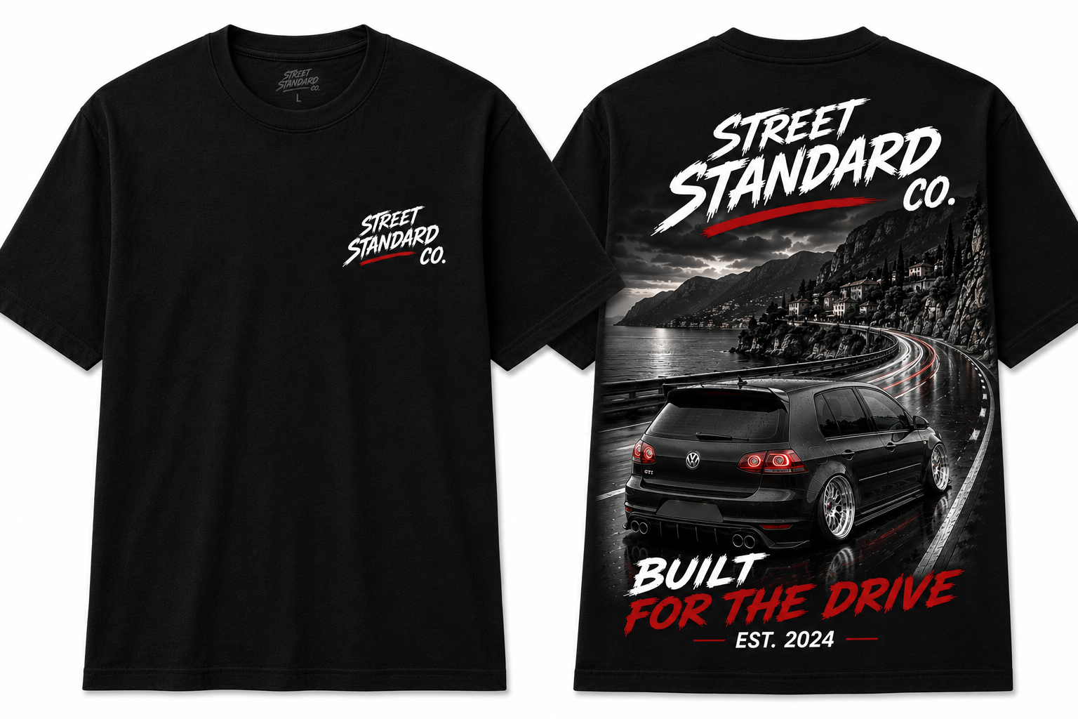 Street Standard - Black MK6 Golf T-Shirt