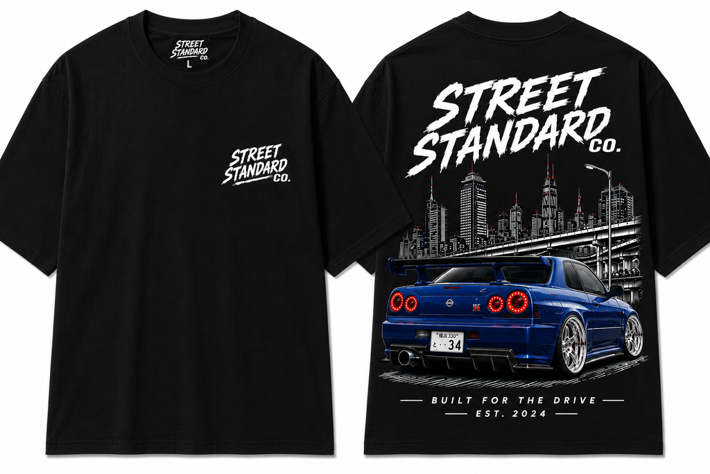 Street Standard - R34 GTR T-Shirt