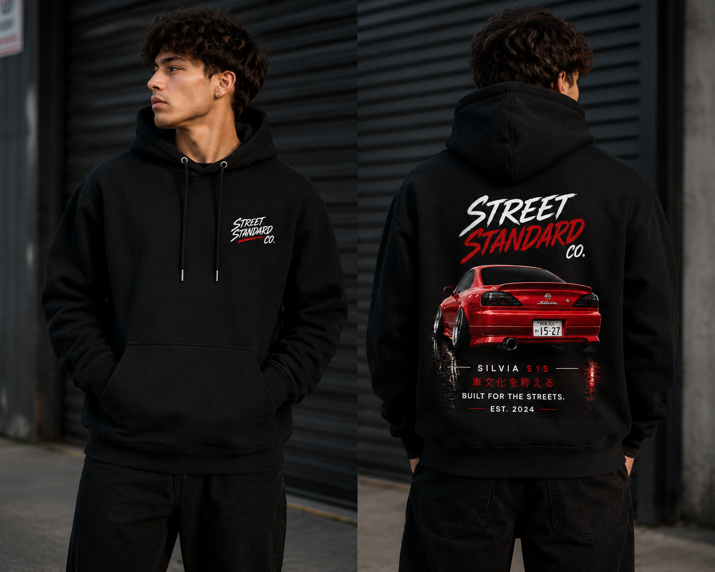 Street Standard - Red S15 Hoodie